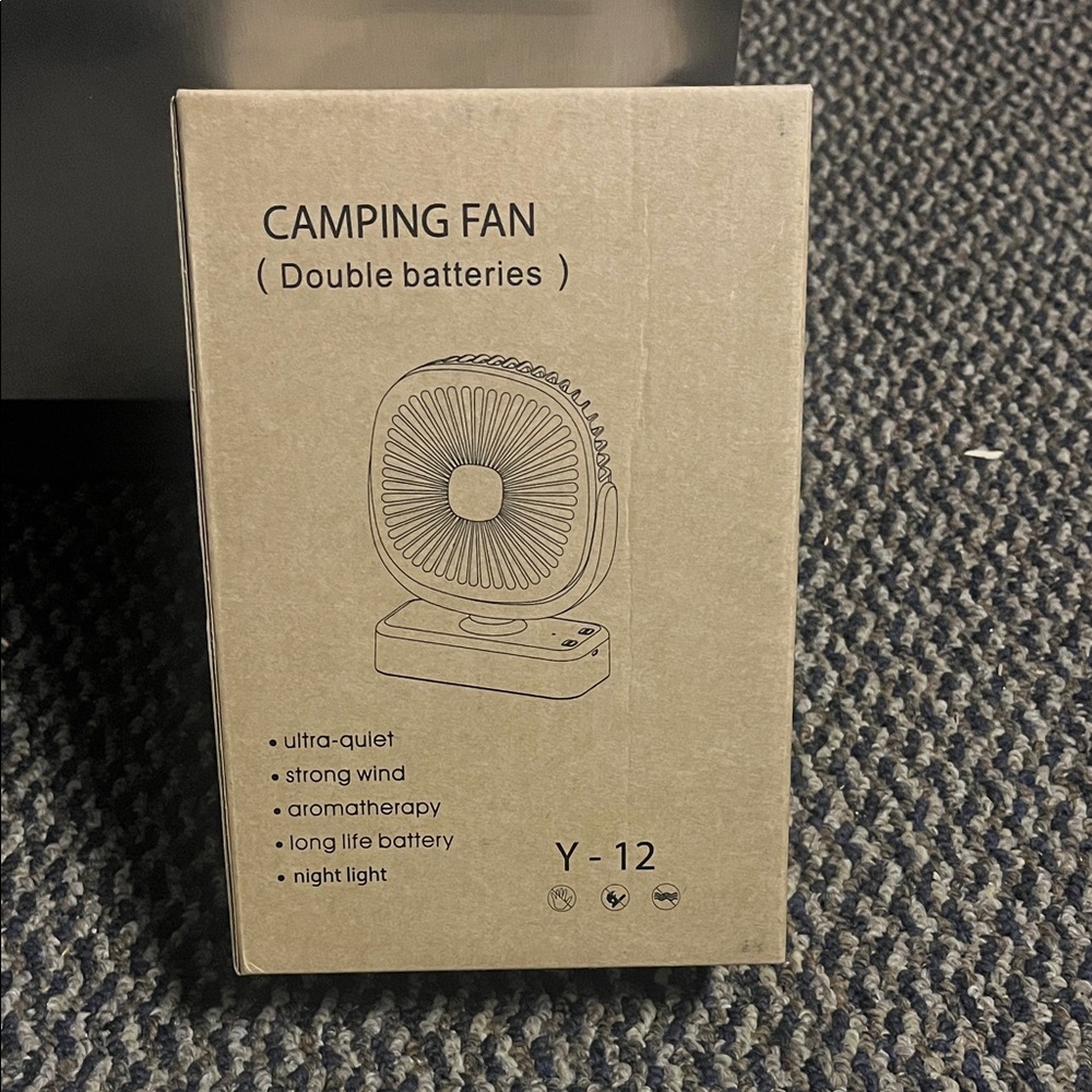Portable Camping Fan with Clip